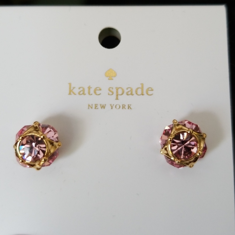 Kate Spade - Lady Marmalade - Pink Crystal Stud